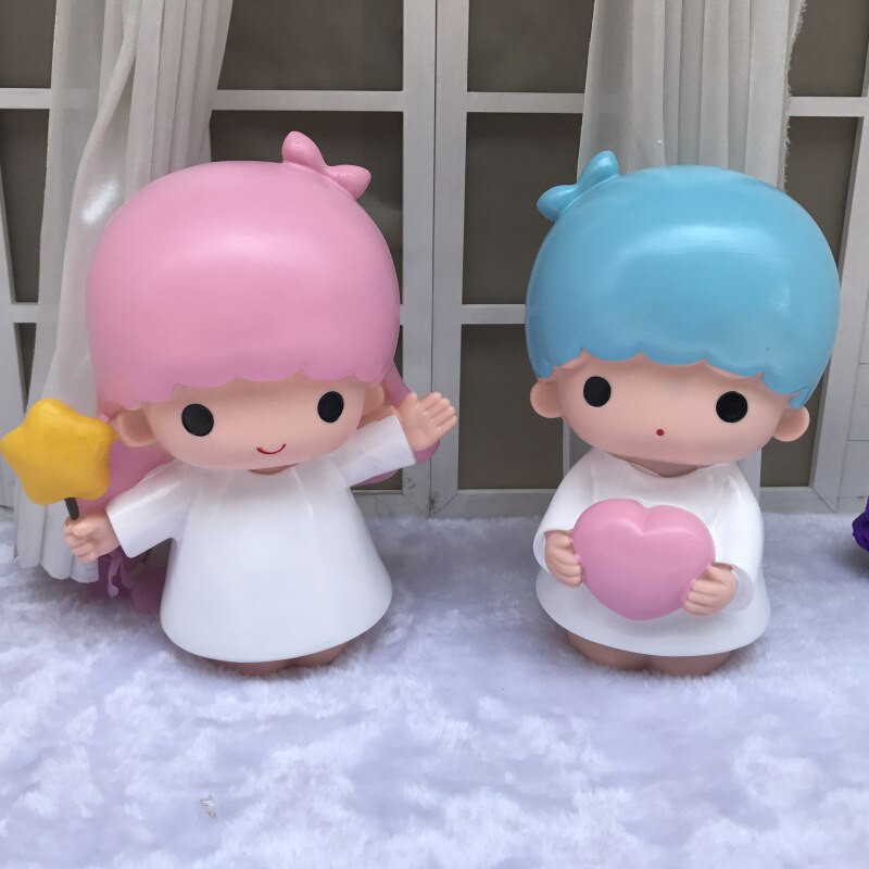 Hello Kitty Cutie de economisire a banilor anti-cădere Sanrio Bank Bani Drăguț Little Twin Stars Pușculiță de vinil Cadouri Kawaii Monede Seif ascuns