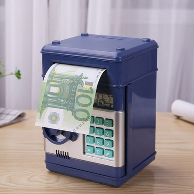 Elektronski bankomat Kasica prasica Lozinka Kasica za novčiće Kutija za štednju Bankomatski sef Automatski depozit Novčanica Božićni dar