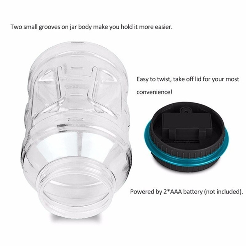 Pușculiță 1.8L Euro USD Pușculiță Electronică Digitală LCD Numărătoare Monede Cutie de economisire a banilor Contor Borcan pentru monede Cutie de depozitare pentru monede Depozit de bani