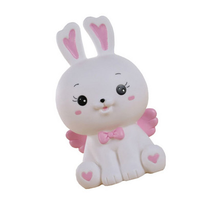 Bankbunny Figurine Decor Άγαλμα Πασχαλινό κουνέλι Ζώο Homepiggy Sculpturemoney Box Διακοσμητικό δώρο μπομπονιέρες πάρτυ