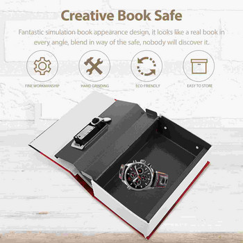 Χρηματοκιβώτιο μυστικού βιβλίου Θυρίδα ασφαλείας Κωδικοποιημένη κλειδαριά Θυρίδα ασφαλείας κινέζικου στυλ