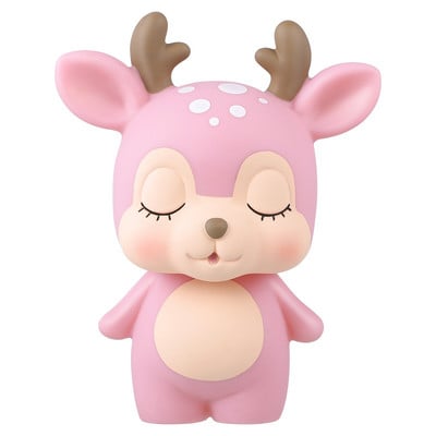 Bank Piggy Deer Money Boxcute Kidsplastic Girls Κατάθεση για ενήλικες Unbreakable Child Organizer Κάτοχοι αποθήκευσης ζώων κινουμένων σχεδίων