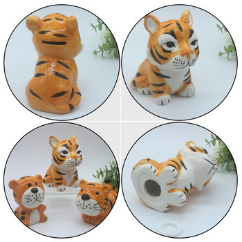 Τραπεζικό κέρμα Piggy Money Tiger Box Saving Kids Jar Figurine Decor 2022 Savings Shui Feng Animal Year Children Banks Zodiac