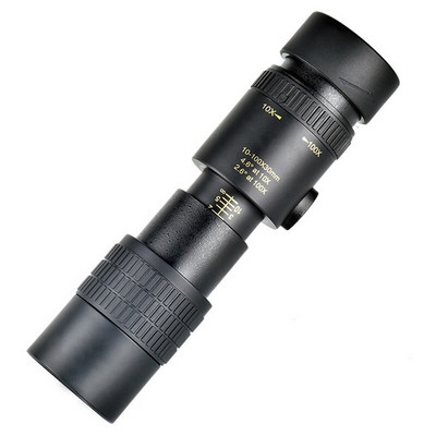 Μονόφθαλμο τηλεσκόπιο 4K 10-300X30mm Super Telephoto Zoom,Πτυσσόμενος προσοφθάλμιος με θήκη Smartphone&Τρίποδο BAK4 Prism