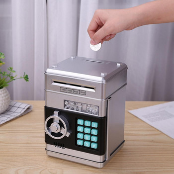 Ηλεκτρονικός κουμπαράς Δακτυλικό αποτύπωμα ATM Κωδικός πρόσβασης Κουτιά χρημάτων Auto Scroll Χαρτί τραπεζογραμμάτιο Κουτί χρημάτων Μετρητά Κέρματα Ταμιευτήριο Τράπεζα ATM