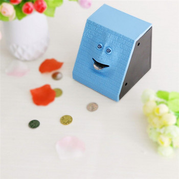 Kids Face Money Pot Money Eating Coin Bank Monkey Saving Box Automatic Coin Eating Savings Facebank Piggy Bank Δώρο καινοτομίας για