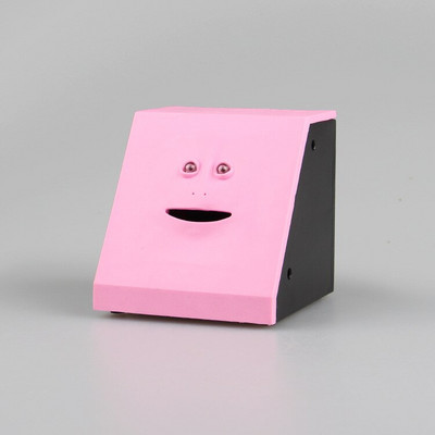 Kids Face Money Pot Money Eating Coin Bank Monkey Saving Box Automatic Coin Eating Savings Facebank Piggy Bank Újdonság Ajándék részére