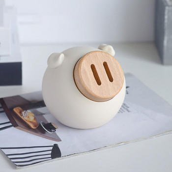 Bank Piggy Money Saving Coin Box Παιδικό βάζο Παιδιά Χαριτωμένο δοχείο μετρητών Κουτί αποθήκευσης αλλαγών Baby Piglet Αναμνηστικό Hoder Penny Pot