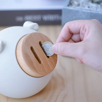 Bank Piggy Money Saving Coin Box Παιδικό βάζο Παιδιά Χαριτωμένο δοχείο μετρητών Κουτί αποθήκευσης αλλαγών Baby Piglet Αναμνηστικό Hoder Penny Pot