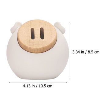 Bank Piggy Money Saving Coin Box Παιδικό βάζο Παιδιά Χαριτωμένο δοχείο μετρητών Κουτί αποθήκευσης αλλαγών Baby Piglet Αναμνηστικό Hoder Penny Pot