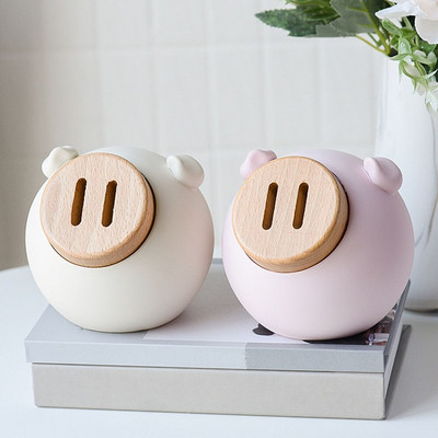 Bank Piggy Money Saving Coin Box Παιδικό βάζο Παιδιά Χαριτωμένο δοχείο μετρητών Κουτί αποθήκευσης αλλαγών Baby Piglet Αναμνηστικό Hoder Penny Pot