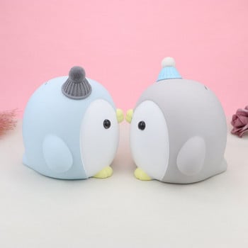 Nordic Cartoon Penguin Piggy Bank Desktop Ornament Касички за пари Кутия за съхранение на пари Кутия за спестяване на пари Детска банка Банка за монети Подаръци за рожден ден