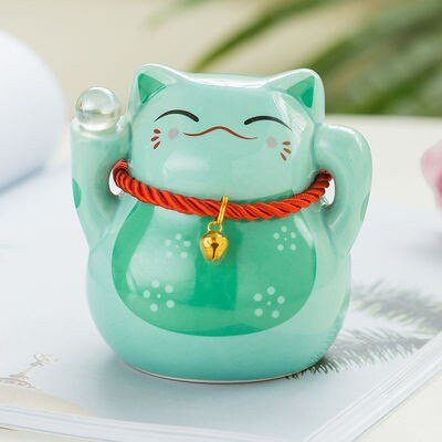 A Fortune Cat Piggy Bank (kicsi) segítségével kreatív gyerekeknek és lányoknak menthet aranyos ajándékokat felnőtteknek