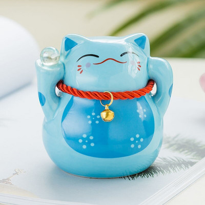 A Fortune Cat Piggy Bank (kicsi) segítségével kreatív gyerekeknek és lányoknak menthet aranyos ajándékokat felnőtteknek