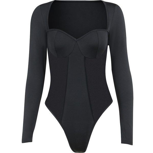 Női modern hosszú ujjú body új modell