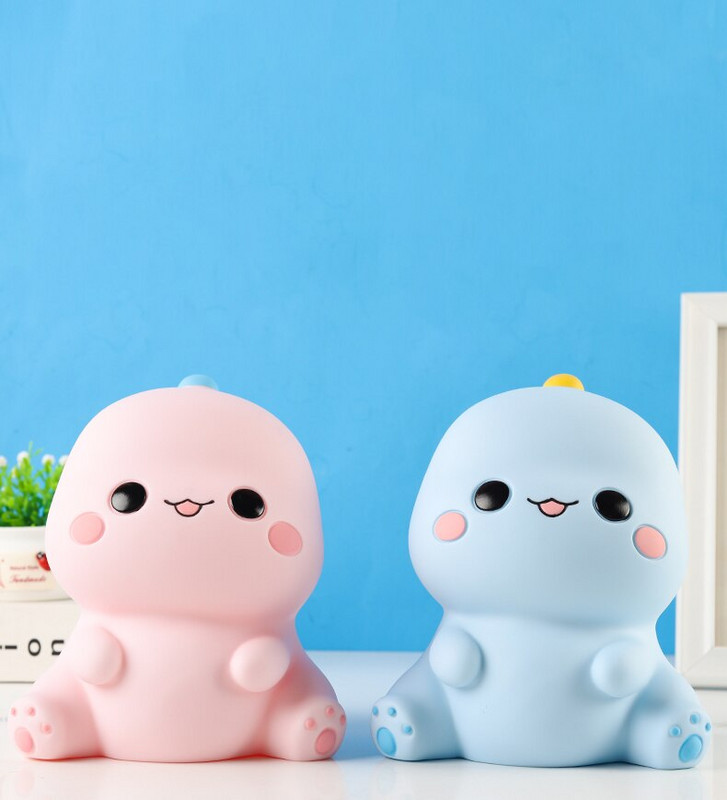 Kreatív dinoszaurusz malacpersely nagy díszes kézműves zománcozott esésgátló kivehető pénzes doboz gyerekeknek fiúknak és lányoknak születésnapi ajándékok