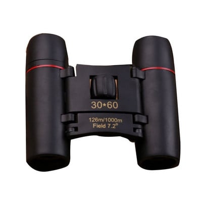 Pocket Mini Binoculars Sakura 30X60 Hd Wide-Angle Portable Low-Light Night Vision Telescope Super Clear Wide-Angle Telescope
