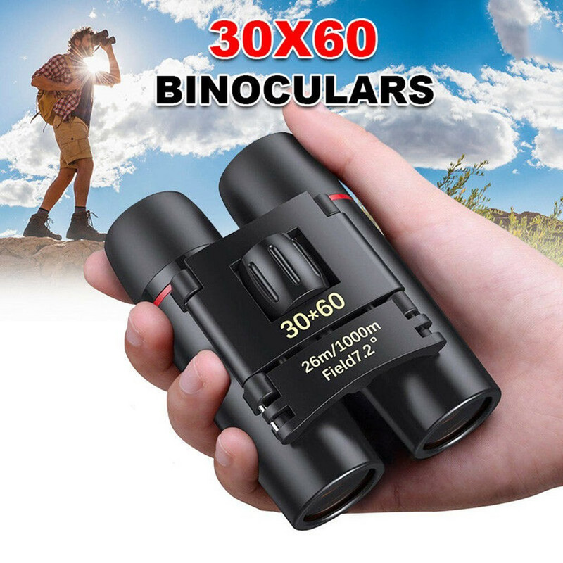 Mini binoclu de buzunar Sakura 30X60 Hd cu unghi larg Telescop portabil cu unghi larg cu lumină scăzută Telescop cu unghi larg super clar