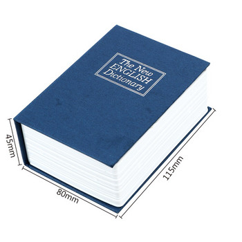 Δημιουργικό λεξικό Δώρο γενεθλίων Coin Piggy Banks για παιδιά με κρυφή μυστική ασφάλεια Χρηματοκιβώτιο Βιβλίο χρηματοκιβωτίου