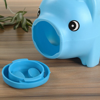 Coin Money Box Παιδικά δώρα Εξοικονόμηση μετρητών Φορητό 3 Χρώμα Διακόσμηση σπιτιού Χαριτωμένα κινούμενα σχέδια Ζώα Πλαστικό κουμπαράς Φύλαξη παιδιών