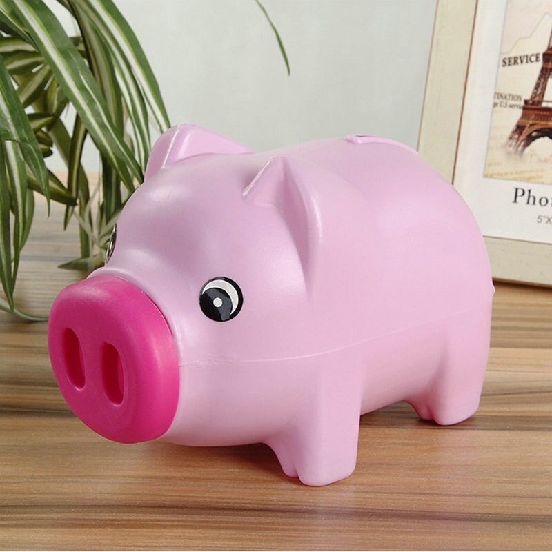 Érme Pénzdoboz Gyerekeknek Ajándékok Pénzmegtakarítás Hordozható 3 Színes Otthoni Dekoráció Aranyos Rajzfilm Állatok Műanyag Malacpersely Gyermekek megőrzése