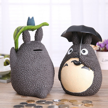 Totoro Piggy Bank Money Box Resin Figure Παιδικά παιχνίδια Δώρα για παιδιά