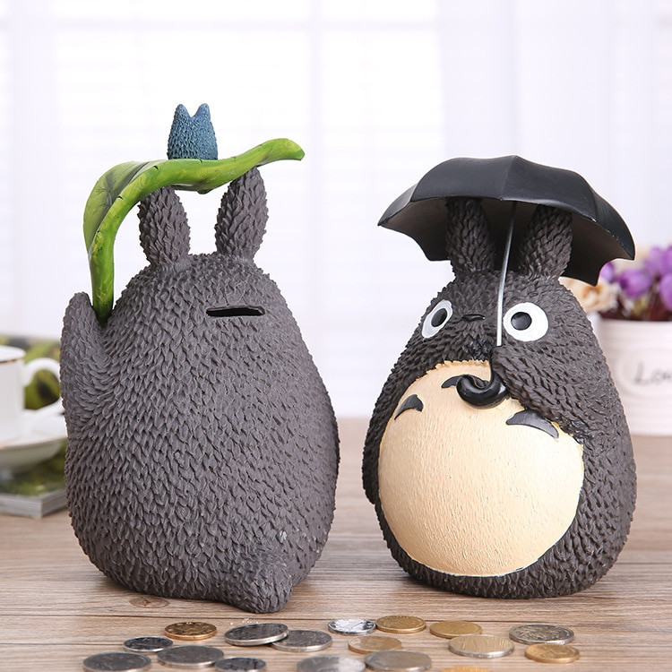 Totoro malacpersely Pénzdoboz Gyantafigura Gyerekjátékok Ajándékok gyerekeknek