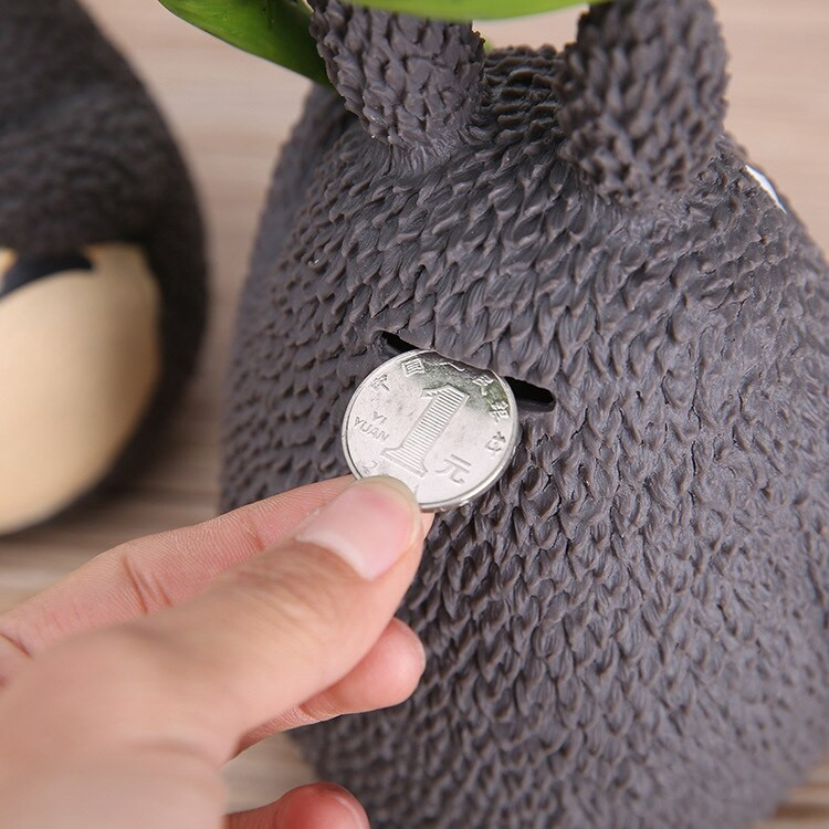 Totoro malacpersely Pénzdoboz Gyantafigura Gyerekjátékok Ajándékok gyerekeknek