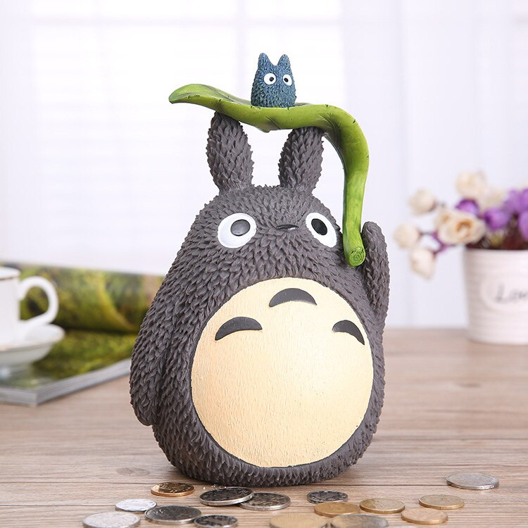 Totoro malacpersely Pénzdoboz Gyantafigura Gyerekjátékok Ajándékok gyerekeknek
