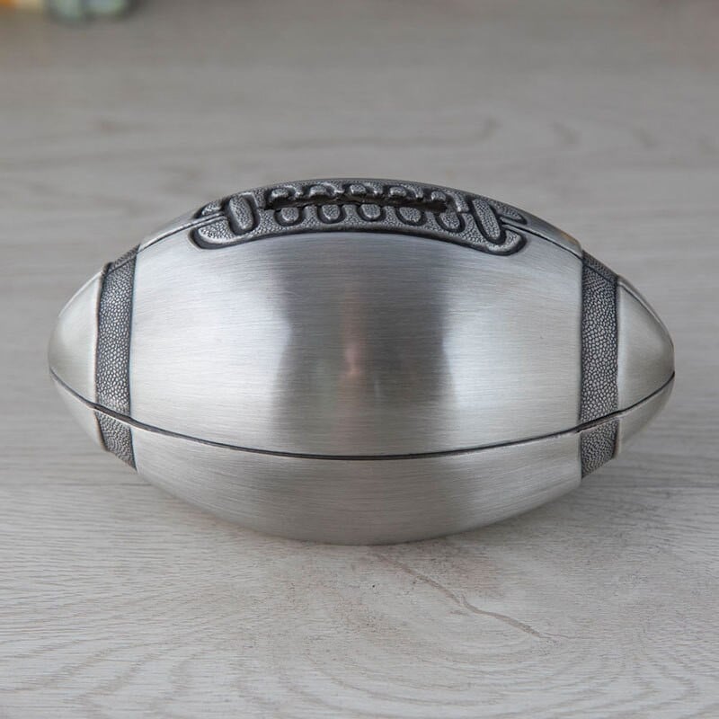 Fém Rugby Piggy Bank tűzálló, rejtett pénzes doboz