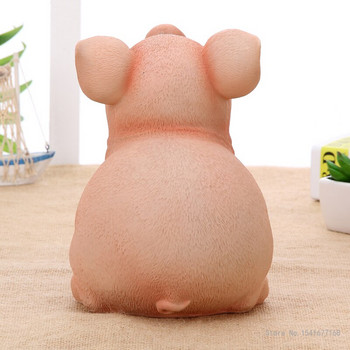 Big Piggy Bank Cute Pig Money Box Χρηματοκιβώτιο Ταμιευτηρίου για νομίσματα Cartoon Resin Animal Cash Box για παιδιά Παιδιά Χριστουγεννιάτικο δώρο