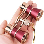 8 tipų 3X25 koncertiniai žiūronai su rankena/grandine moterims Operos teatras Žirgų lenktynės Elegantiškos mados teleskopo dovanos