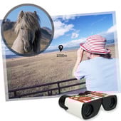 Χριστουγεννιάτικα δώρα Τηλεσκόπιο Πτυσσόμενο μεγάλου βεληνεκούς 1000m Κιάλια συμπαγούς ζουμ Ισχυρό μίνι τηλεσκόπιο BAK4 FMC Υπαίθριο κάμπινγκ