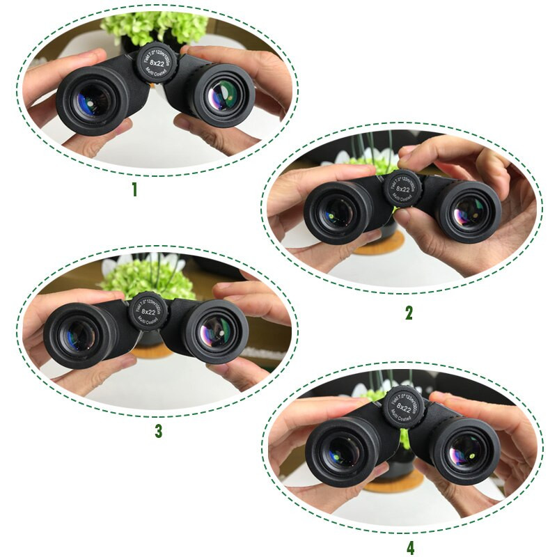 Χριστουγεννιάτικα δώρα Τηλεσκόπιο Πτυσσόμενο μεγάλου βεληνεκούς 1000m Κιάλια συμπαγούς ζουμ Ισχυρό μίνι τηλεσκόπιο BAK4 FMC Υπαίθριο κάμπινγκ