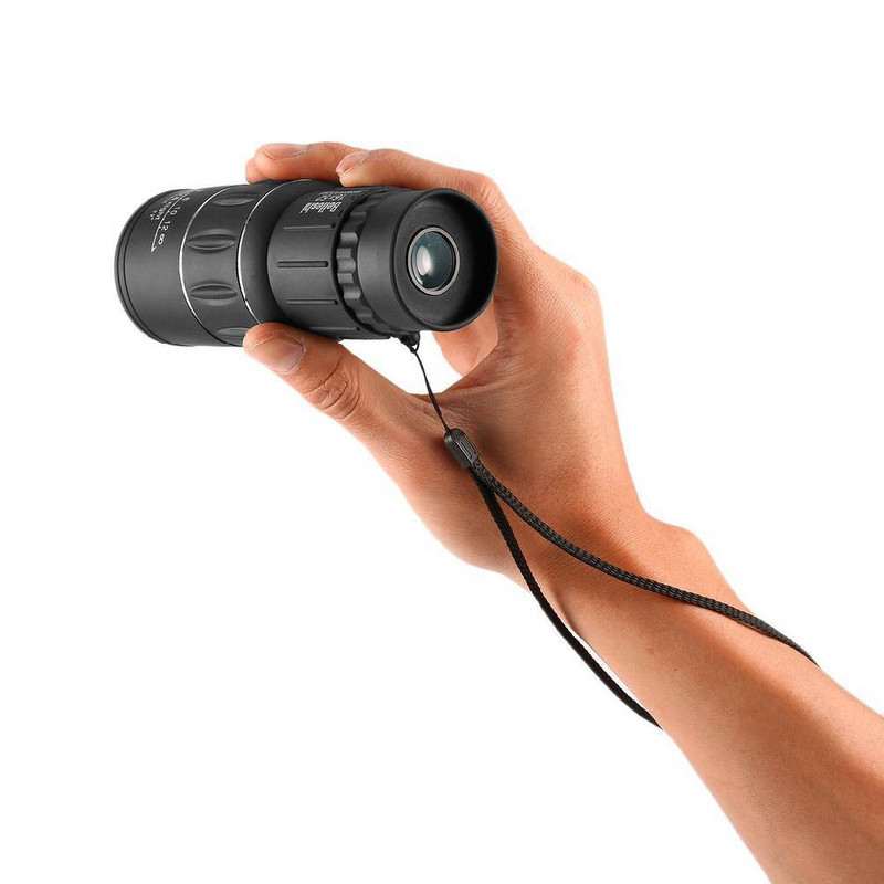 Nagy teljesítményű HD monokuláris teleszkóp 16x52 távcső Tourism Spyglass LLL Night Vision kempingezéshez, gyermekajándék