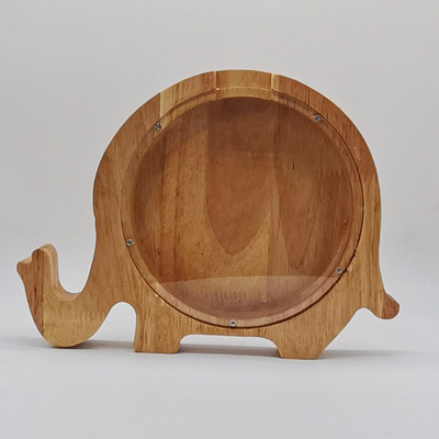 Medinė kiaulytė, miela gyvūno formos pinigų dėžutė, taupymo dėžutė monetoms, medžio amatams, vaikiškų pinigų indelis, atminimo dovanos