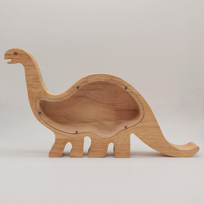 Medinė kiaulytė, miela gyvūno formos pinigų dėžutė, taupymo dėžutė monetoms, medžio amatams, vaikiškų pinigų indelis, atminimo dovanos