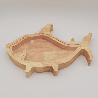 Medinė kiaulytė, miela gyvūno formos pinigų dėžutė, taupymo dėžutė monetoms, medžio amatams, vaikiškų pinigų indelis, atminimo dovanos