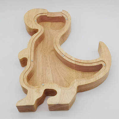 Medinė kiaulytė, miela gyvūno formos pinigų dėžutė, taupymo dėžutė monetoms, medžio amatams, vaikiškų pinigų indelis, atminimo dovanos