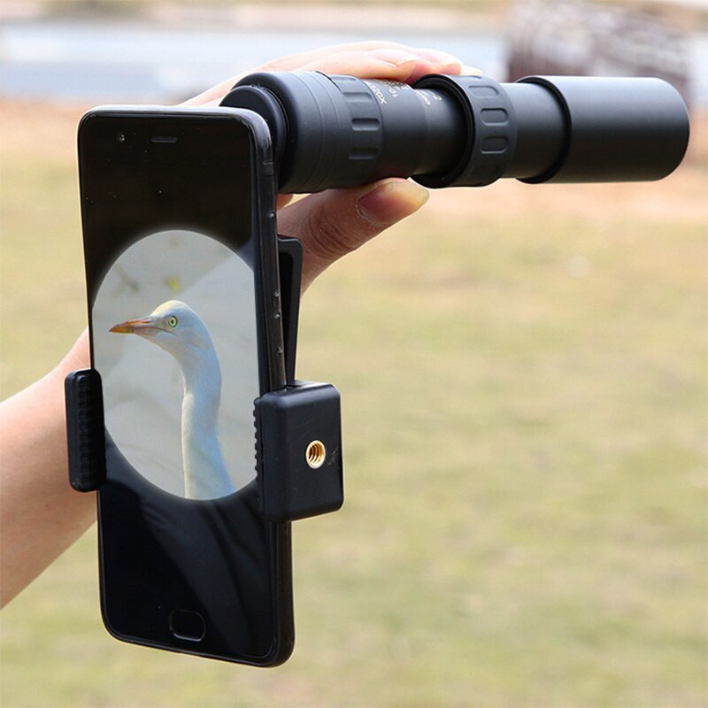 4k 10-300x40mm Teljesen optikai üveg kültéri teleszkóp teleszkópos szuper teleobjektív zoom monokulár éjjellátó vízálló