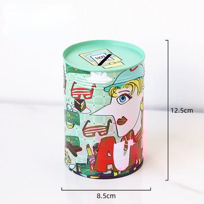 Kreatív otthoni malacpersely szoba íróasztal dekor kiegészítők persely modern lakberendezési takarékdoboz pénztároló tégely ajándék