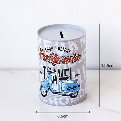 Kreatív otthoni malacpersely szoba íróasztal dekor kiegészítők persely modern lakberendezési takarékdoboz pénztároló tégely ajándék