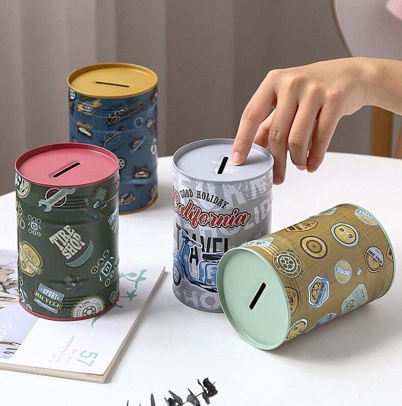 Kreatív otthoni malacpersely szoba íróasztal dekor kiegészítők persely modern lakberendezési takarékdoboz pénztároló tégely ajándék