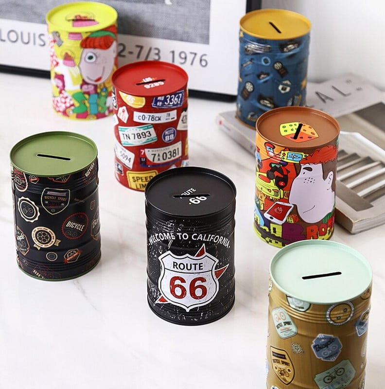 Kreatív otthoni malacpersely szoba íróasztal dekor kiegészítők persely modern lakberendezési takarékdoboz pénztároló tégely ajándék