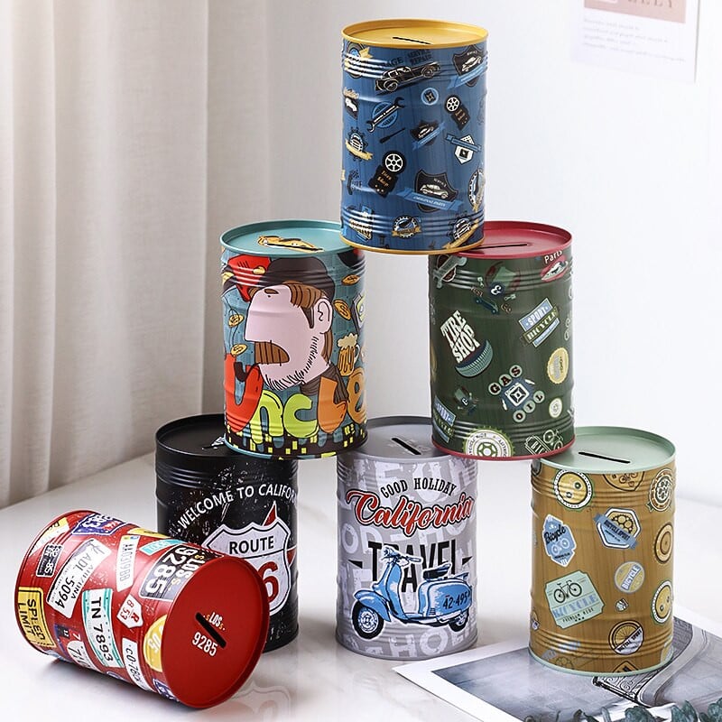 Kreatív otthoni malacpersely szoba íróasztal dekor kiegészítők persely modern lakberendezési takarékdoboz pénztároló tégely ajándék