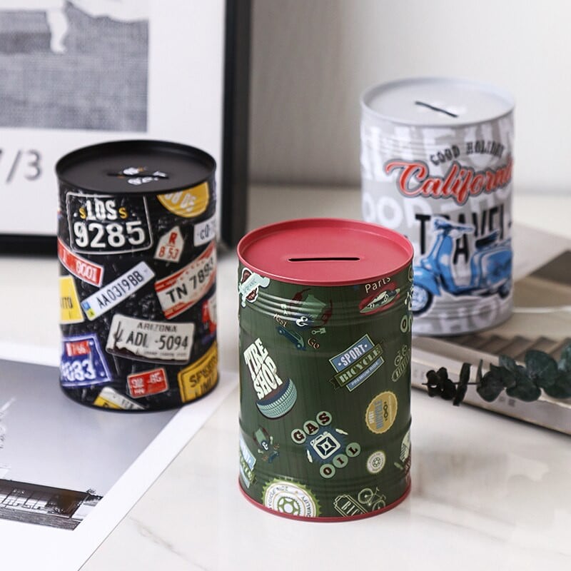 Kreatív otthoni malacpersely szoba íróasztal dekor kiegészítők persely modern lakberendezési takarékdoboz pénztároló tégely ajándék