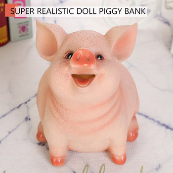 Νέος κουμπαράς γουρουνιών Teddy/Corgi Dog Piggy Bank Παιδί φορητός κουμπαράς κουμπαράς οικιακής διακόσμησης χειροτεχνία για ντεκόρ Δώρο για παιδιά