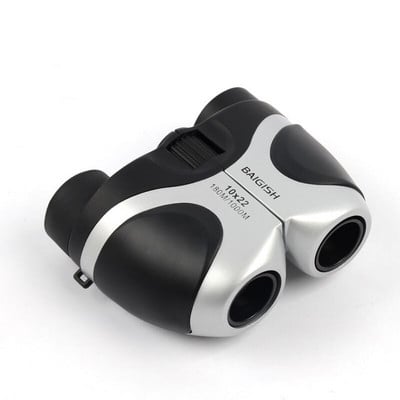 Τηλεσκόπιο υπαίθριου ορειβατικού τουρισμού 10*22 μπλε φιλμ χαμηλού φωτισμού νυχτερινή όραση Κιάλια χειρός μεταβλητής ισχύος