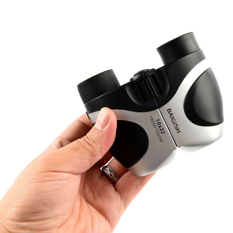 Τηλεσκόπιο υπαίθριου ορειβατικού τουρισμού 10*22 μπλε φιλμ χαμηλού φωτισμού νυχτερινή όραση Κιάλια χειρός μεταβλητής ισχύος