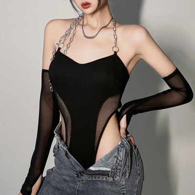 Body de dama model nou cu curea metalica